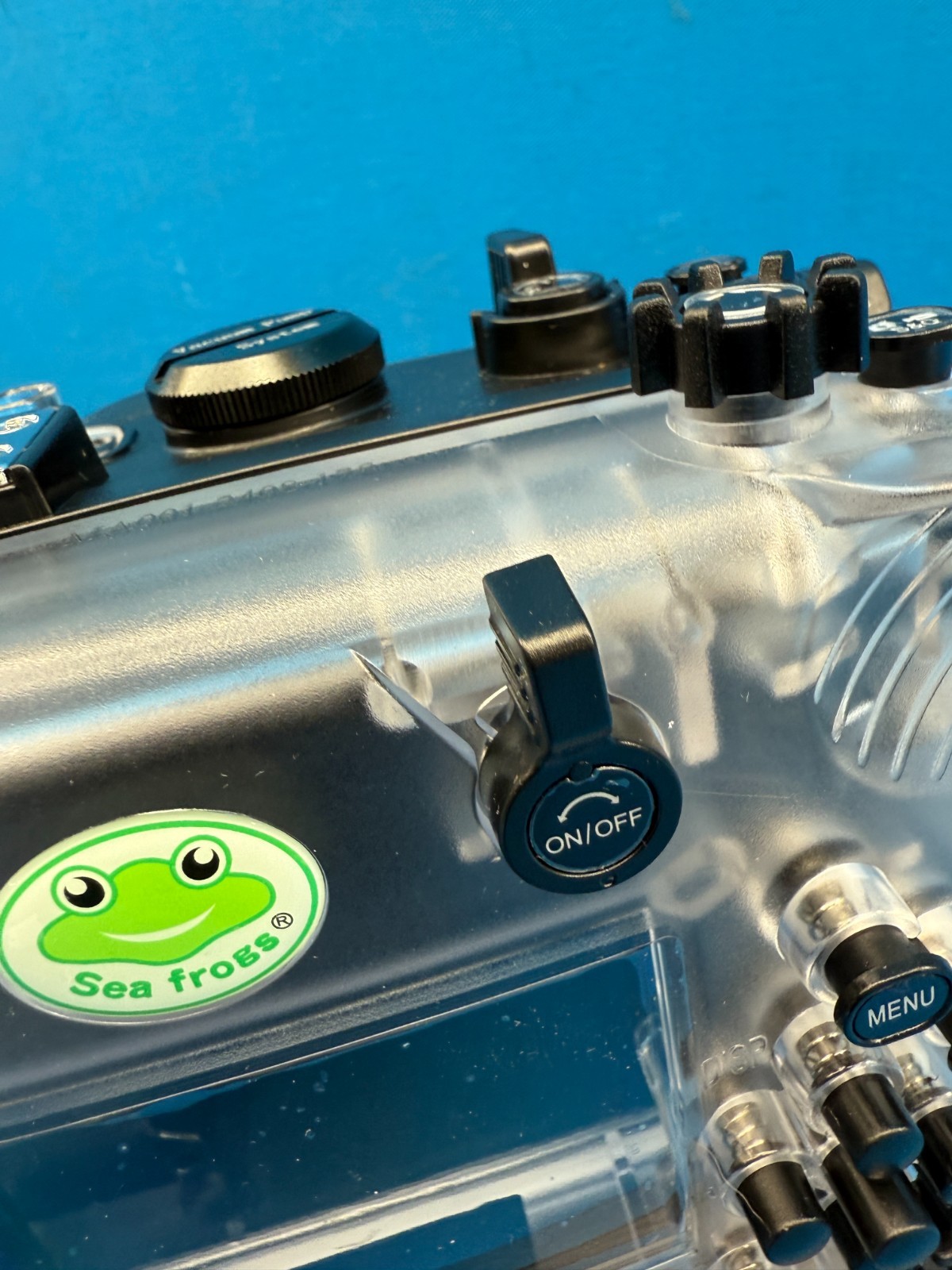 Sea Frogs 40m / 130ft Waterproof Scuba Camera Housing Case For Sony ZV-E10