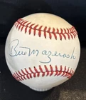 BASEBALL~SIGNED BILL MAZEROSKI (HOF) RAWLINGS N.L BALL & CUBE~PITTSBURGH PIRATES
