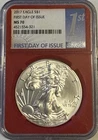 2017 American Silver Eagle NGC MS70 First Day of Issue