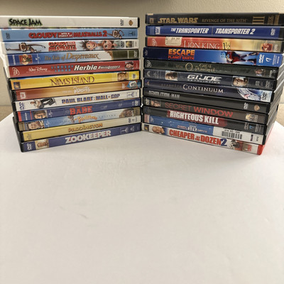 DVD Lot of 24- Wholesale / Bulk DVDs Lot - A-List DVD Movies - Assorted Genres