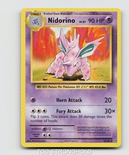 Nidorino 44/108 Uncommon Evolutions Pokemon Near Mint