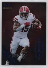 2021 Wild Card MATTE Chase Red Foil 5 Stripe 4/20 Elijah Mitchell #MBC-66 0q3