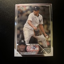 2023 Topps Chrome Update #USC144 Wandy Peralta Refractor Card New York Yankees