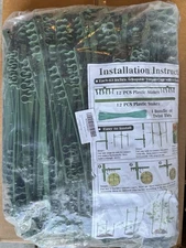 Tomato Cages Flower Support 63in” Adjustable Tall Plant Support 8 Pack Halatool