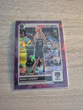 Noah Clowney NbaHoops Rookie Card Purple /149. rookie card picture