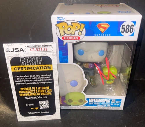 Anthony Carrigan Superman Metamorpho Autographed Signed Funko Pop JSA