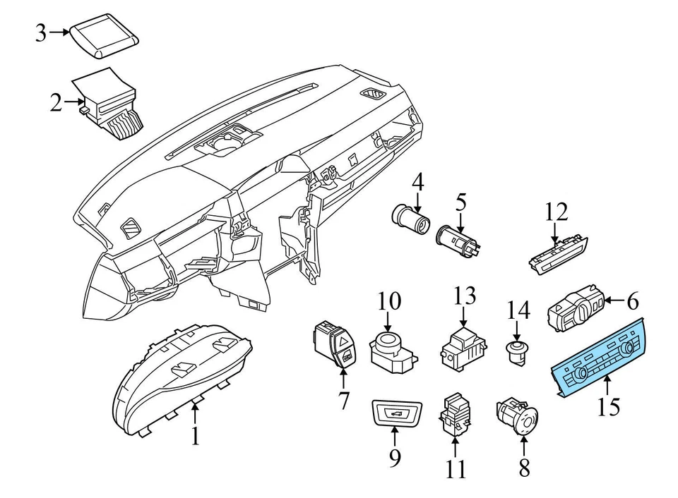 BMW 640I 2012-2018 - Estabilizador delantero / Barra estabilizadora 6777933 Foto 3 de 4