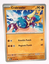 Pokémon Crabrawler Card 114/197 Obsidian Flames TCG