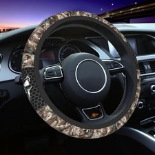 Camo Steering Wheel Cover Universal 15 Inch For Car Suv Van Truck Decorative Camo Steering Wheel Cover Universal 15 Inch For Car Suv Van Truck Decorative