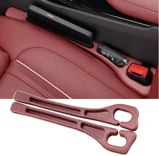 2PCS Car Seat Gap Filler Organizer with Phone Holder,[Upgrade Version] Car Seat 