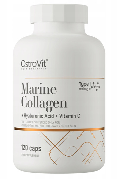 💎 Ostrovit Marine Collagen + HyaluronsäUre + Vitamin C – 120 Kapseln-image