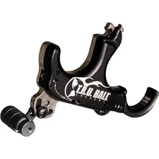 🏹 Tru Ball Trident Pro Flex Release 3 Finger Adjustable Silver Brass Large