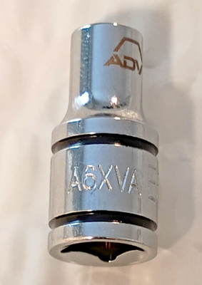 MATCO TOOLS ''ADV'' A6XVA, 1/4'' DRIVE, E6 RECESSED/INVEERTED TORX SOCKET *NEW*