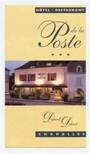Hotel Restaurant De La Poste Daniel Doucet Charolles France Michelin Star 