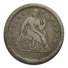 1851 Seated Liberty Dime Philadelphia Fine Early Silver #1099