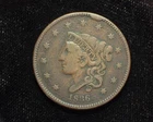 Photo of a 1836-P Large Cent from an eBay listing that sold on Jun 24, 2026