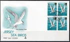 1¢ WONDER'S ~ JERSEY FDC SEA BIRDS THE COMMON TERN BLK4 1975 - F378