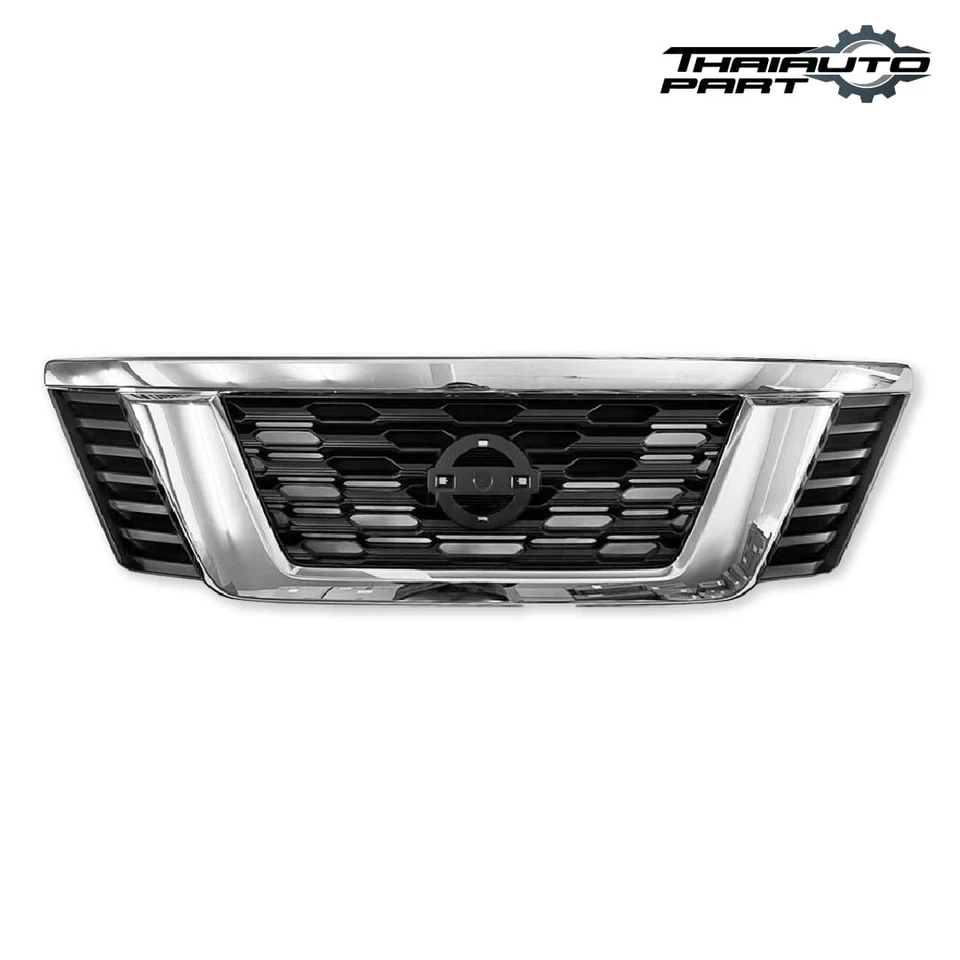 Cubierta de parrilla delantera cromada para Nissan Urvan NV350 E26 2012-2016 Foto 2 de 4