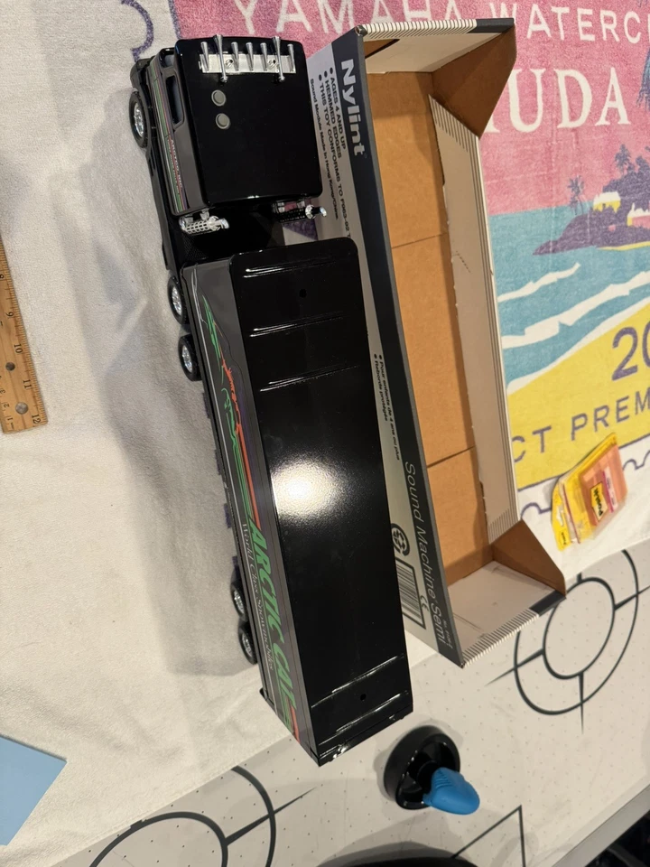 vintage 1991 Nylint Arctic Cat Snowmobile toy Semi Truck Skidoo RARE! - Image 4 of 4