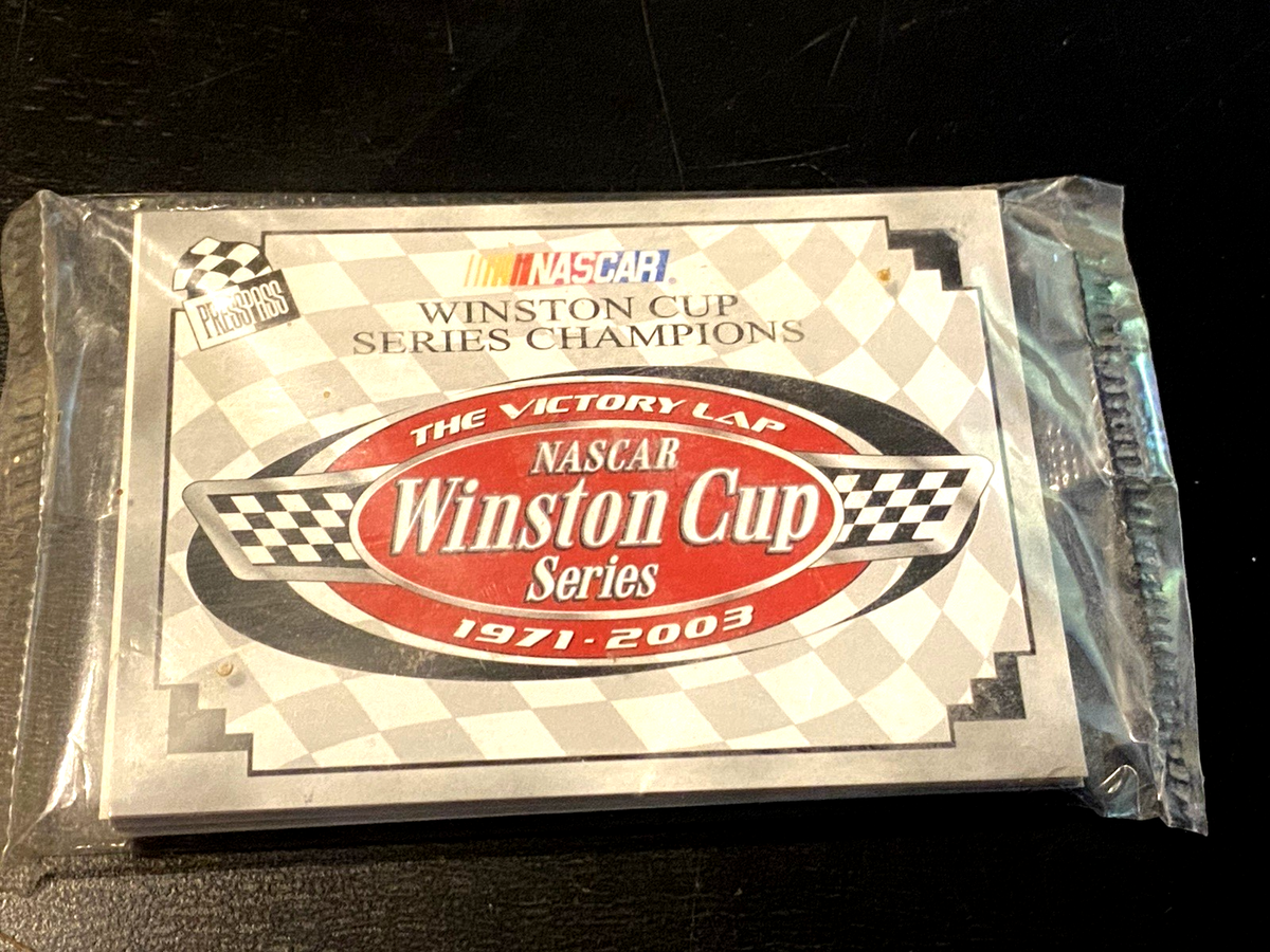 2003 Press Pass Victory Lap NASCAR Winston Cup Series Card Set