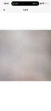 5 in a Pack Plastic Prismatic Light Diffuser Suspended Ceiling Tile  1195x 595
