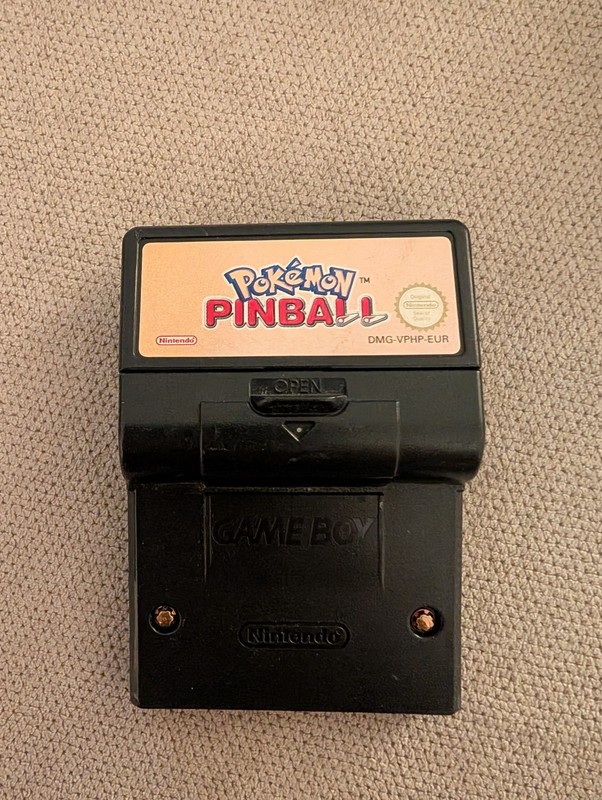 Pokémon Pinball Nintendo Game Boy Color Cartridge