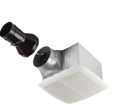 Broan Nutone RN110 Ultra Pro Series Bathroom Exhaust Fan, 110 CFM, 0.6 Sones
