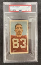 1954 BLUE RIBBON TEA CFL JIM MITCHENER #77 PSA 2.5
