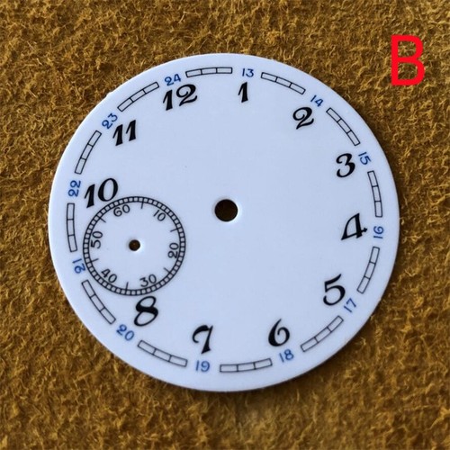 Ricambio riparazione quadrante orologio 37mm ore 9 parte 0,5mm movimento ETA 6497/ST3600 - Foto 10 di 11