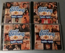 Lot of 4 Easy Listening Gold CDs 1962-1969 [2x4 8 Discs Total]