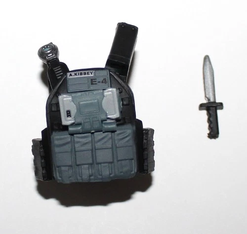 PURGE 895 - 158 Breaker Vest Knife Lot - GIJOE CLASSIFIED SERIES 6" Scale 1/12