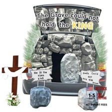 15 Pcs Halloween Religious Trunk or Treat Car Decorations Kit Jesus God