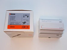 346040 BTICINO TERRANEO INTERCOM POWER SUPPLY 2 WIRES 6 DIN power supply