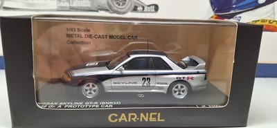 CAR.NELL KYOSHO - 1989 GR.A PROTOTYPE - NISSAN SKYLINE GT-R MODELL IM MASSSTAB 1:43