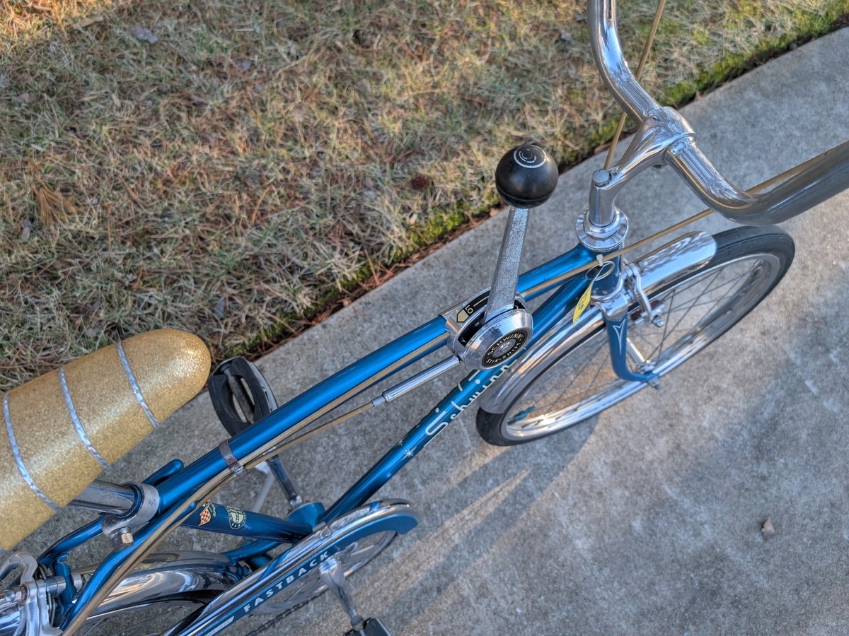 SCHWINN 1968 SKY BLUE Bicycle 5 speed FASTBACK STINGRAY 20 inch