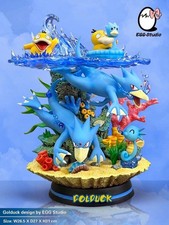EGG STUDIO Golduck Aquarium Series Resin GK Statue Model Deluxe In Stock H12.2''