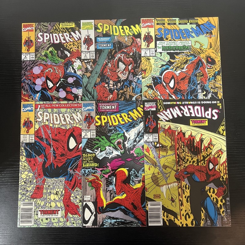 McFarlane Spider-Man #1-6 (1990) | Complete Early Run | 6 Books