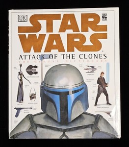 STAR WARS ATTACK OF THE CLONES THE VISUAL DICTIONARY Hardback/Jacket 2002 1st Ed