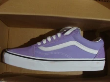 MEN'S VANS OLD SKOOL VN0A38G1VRP VIOLET TULIP/TRUE WHITE SIZE 7, 7.5, 8
