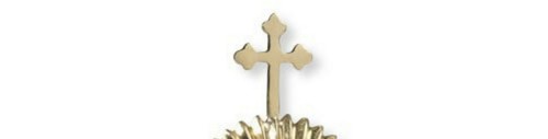 N.G. Brass Round Personal Reliquary Catholic Relic Holder, 6 1/4 Inch - 第 4/4 張圖片