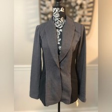 Rachel Roy women's blazer size 4 grey NWT dress jacket blazer