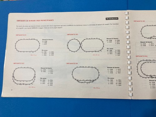 CATALOGO MARKLIN IMPIANTI BINARI H0 - PER BINARI M 5100/5200 0354. - Foto 7 di 21