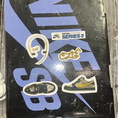 Size 11 - Nike Dunk Premium SB Low Brazil BCS3 -“Headphones” Cezar Gordo #30/400 | eBay