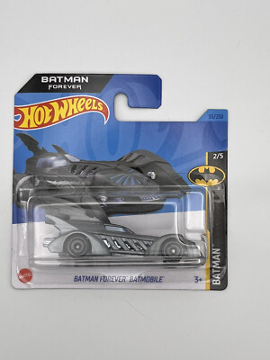 2023 Hot Wheels 1:64 Diecast Batman The Animated Series Batmobile Forever-Silver