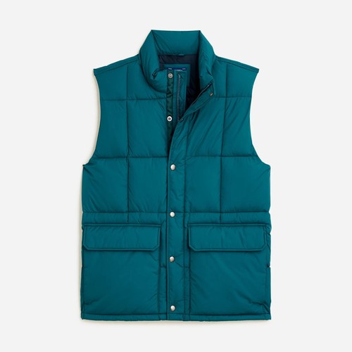 J. Crew Men's Nordic Puffer Vest with PrimaLoft Full-Zip $198 NEW L - Picture 5 of 6