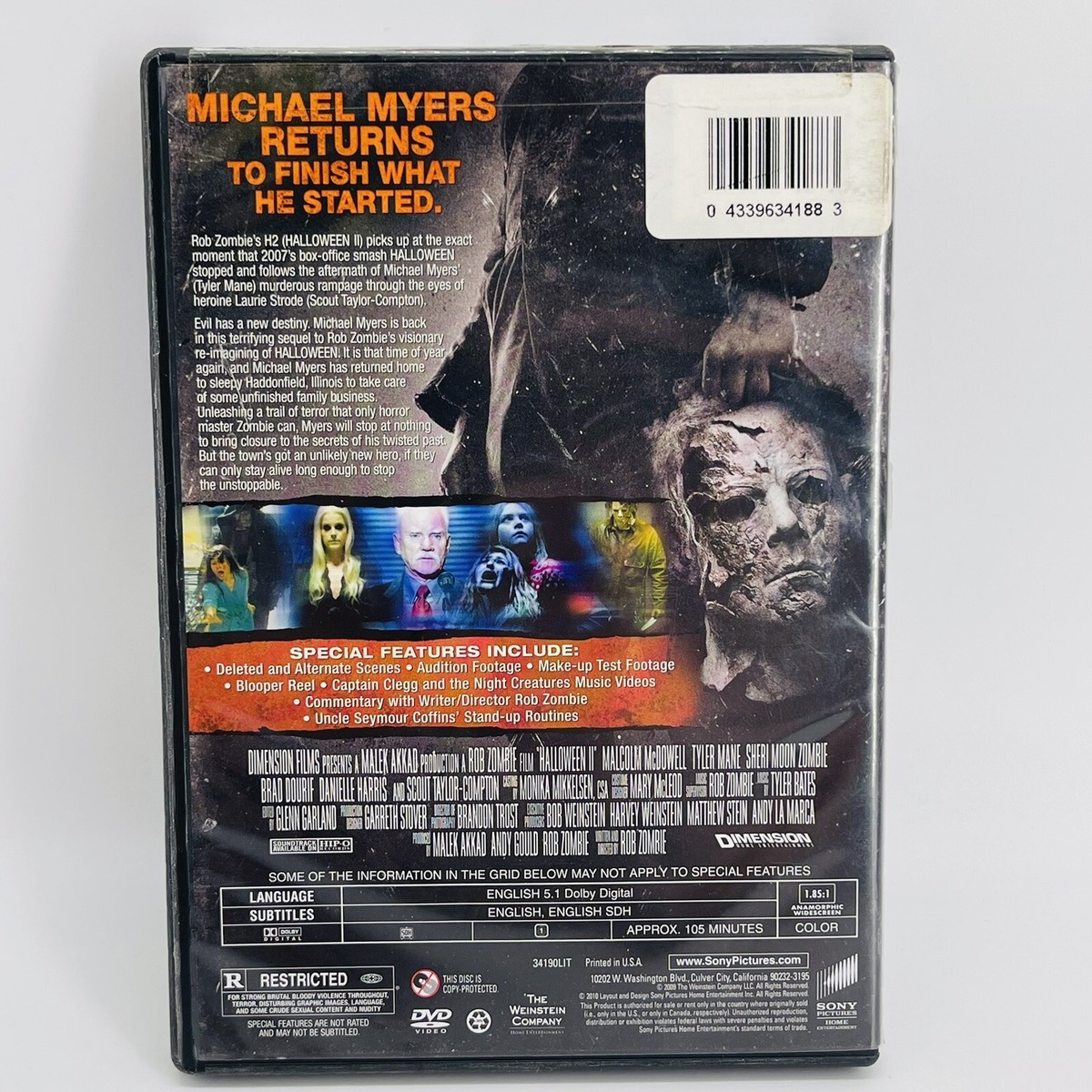 ハロウィンII アンレイテッド・コレクターズ・エディション(2枚組) [DVD] wgteh8f Amazon.co.jp: ハロウィンII アンレイテッド・コレクターズ