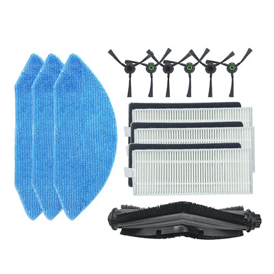Side Brush Filter Accessories for Ecovacs Deebot U2/DGN22 Robot Vacuum Cleaner
