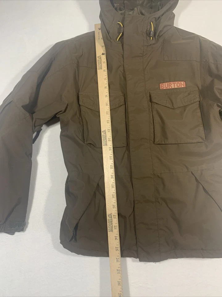 Burton Girls XL Chocolate Brown Snowboard Winter Jacket Parka - Image 3 of 4