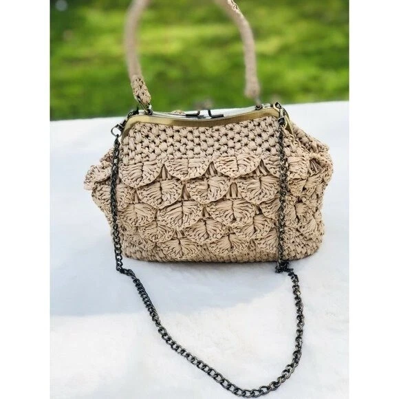 Bolso Bandolera Patricia Nash Paja Cartera Mujer Ba Foto 3 de 4