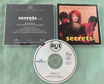 The Primitives ** PROMO CD ** Secrets
